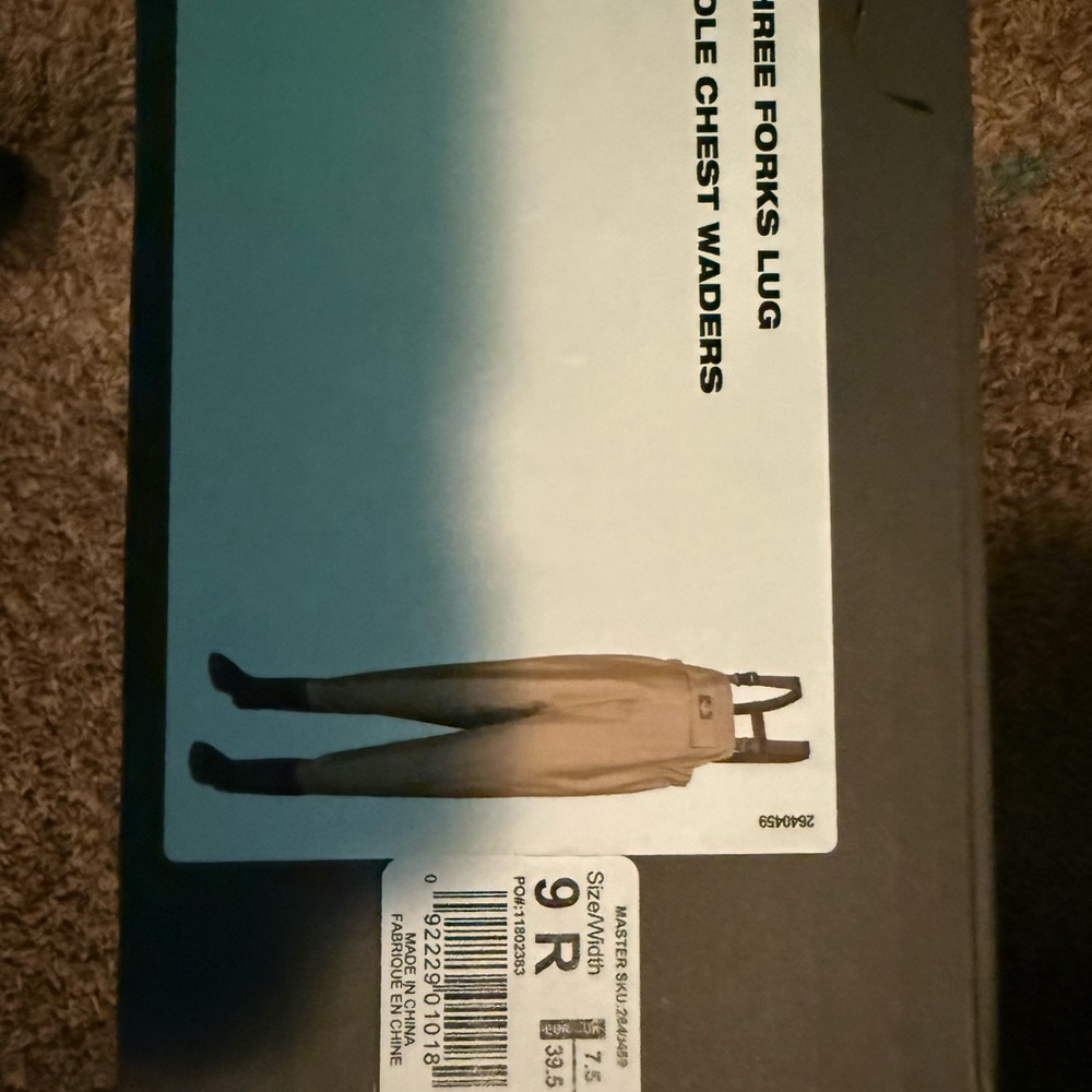 Lug Sole Chest Waders - Tan